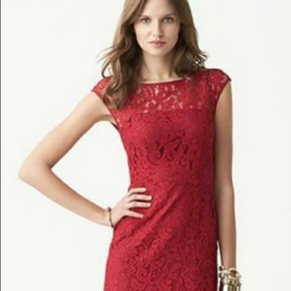 Banana Republic Lace Sheath Dress